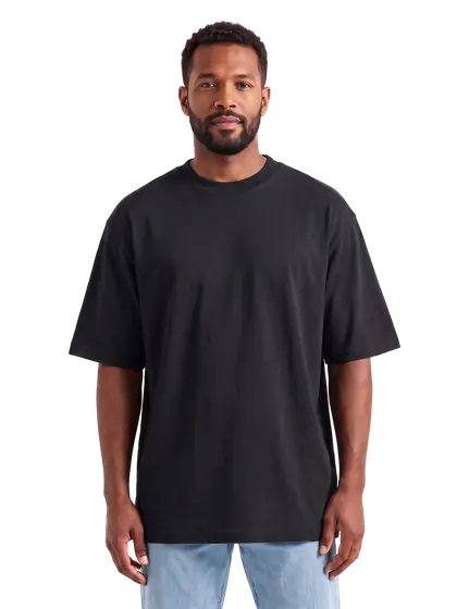 Camiseta Oversized personalizada com a estampa da sua marca, produzida pela Gubo